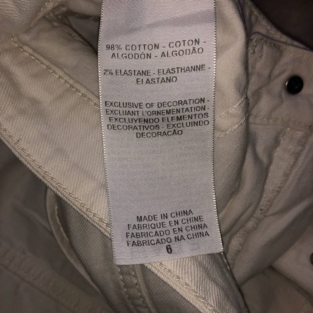 Denizen by Levi’s White Denim Skirt - Picture 5 of 6